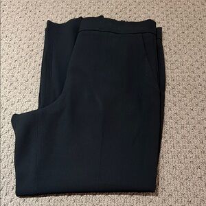 Babaton Black Pants - crop, elastic at back of waistband